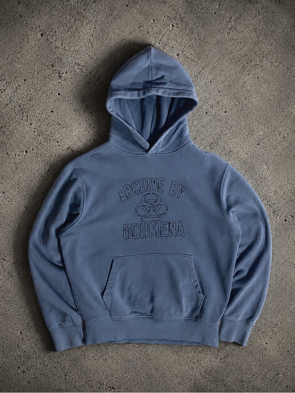 ABO Sky Blue Graphic Pullover Hoodie